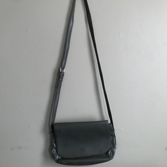 Handbags - Gray cross-body purse